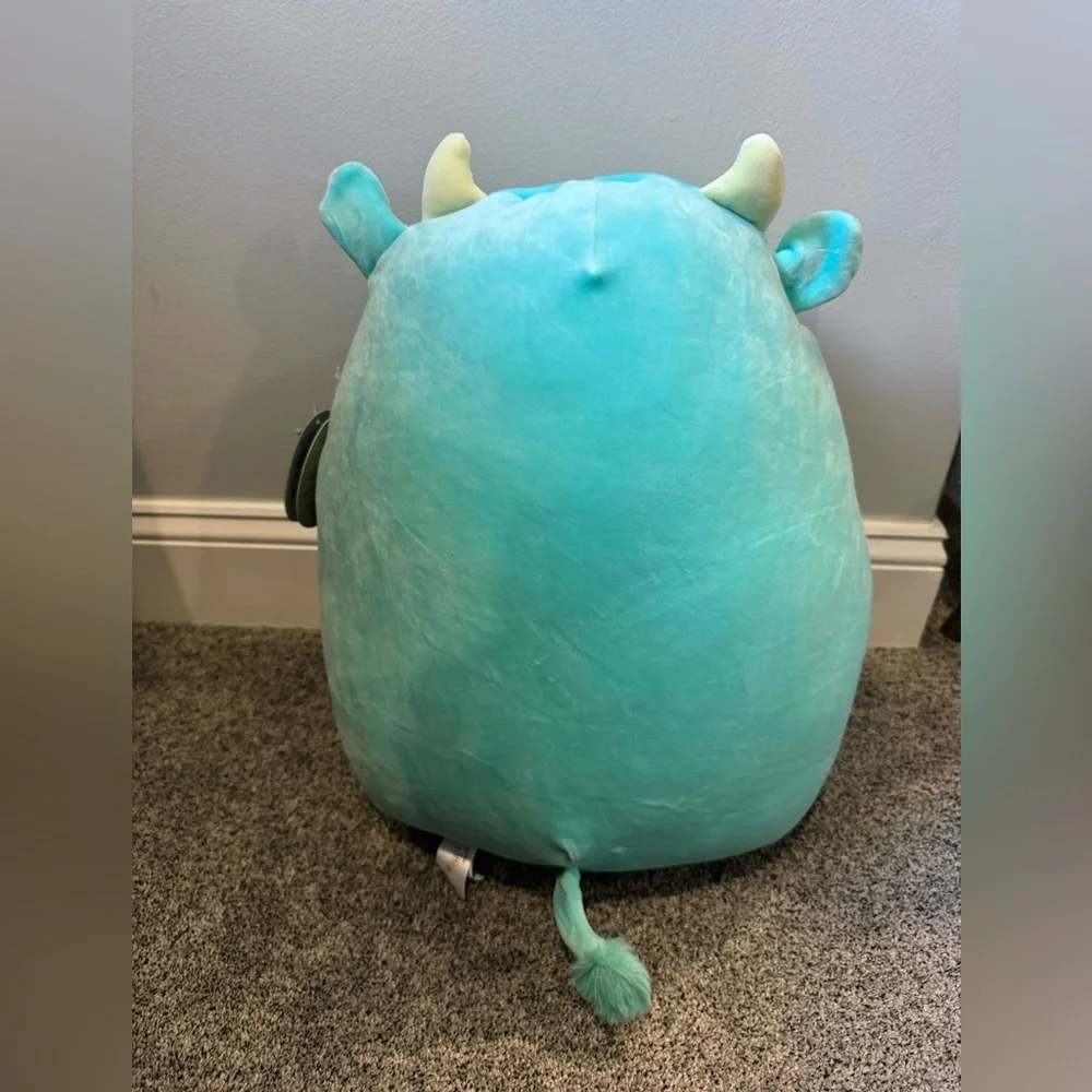 Squishmallows Tuluck the Blue Cow 16